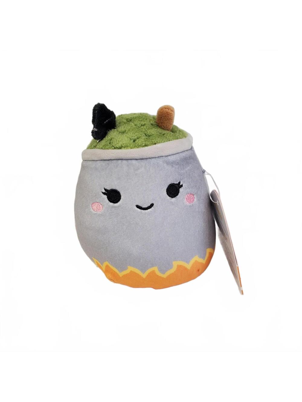 Squishmallows Johanna Halloween cauldron plush